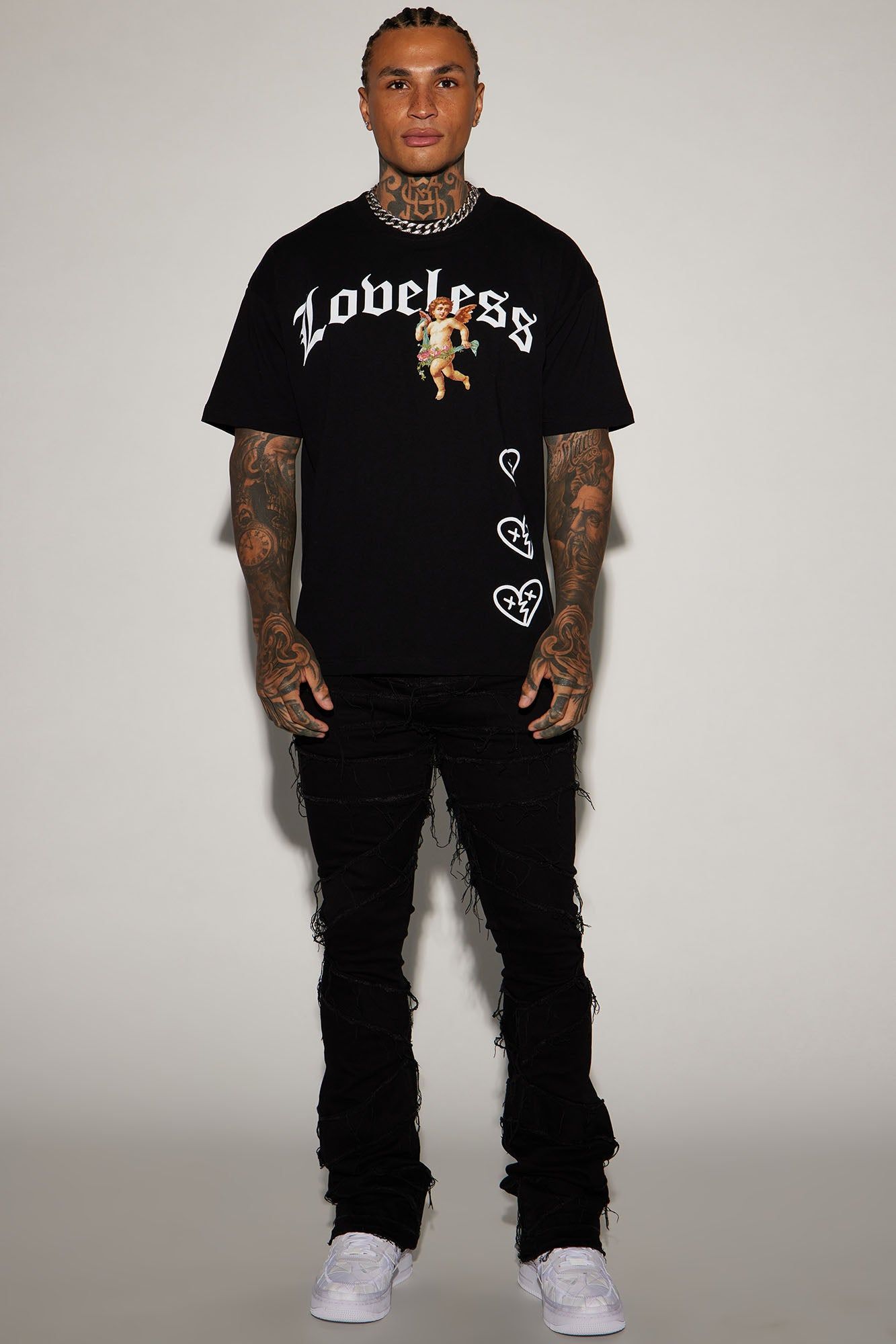 Loveless Drip Short Sleeve Tee - Black sold by Fashion Nova product image thumbnail 2