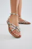 Beyond Me Flat Sandals - Silver sold by Fashion Nova
