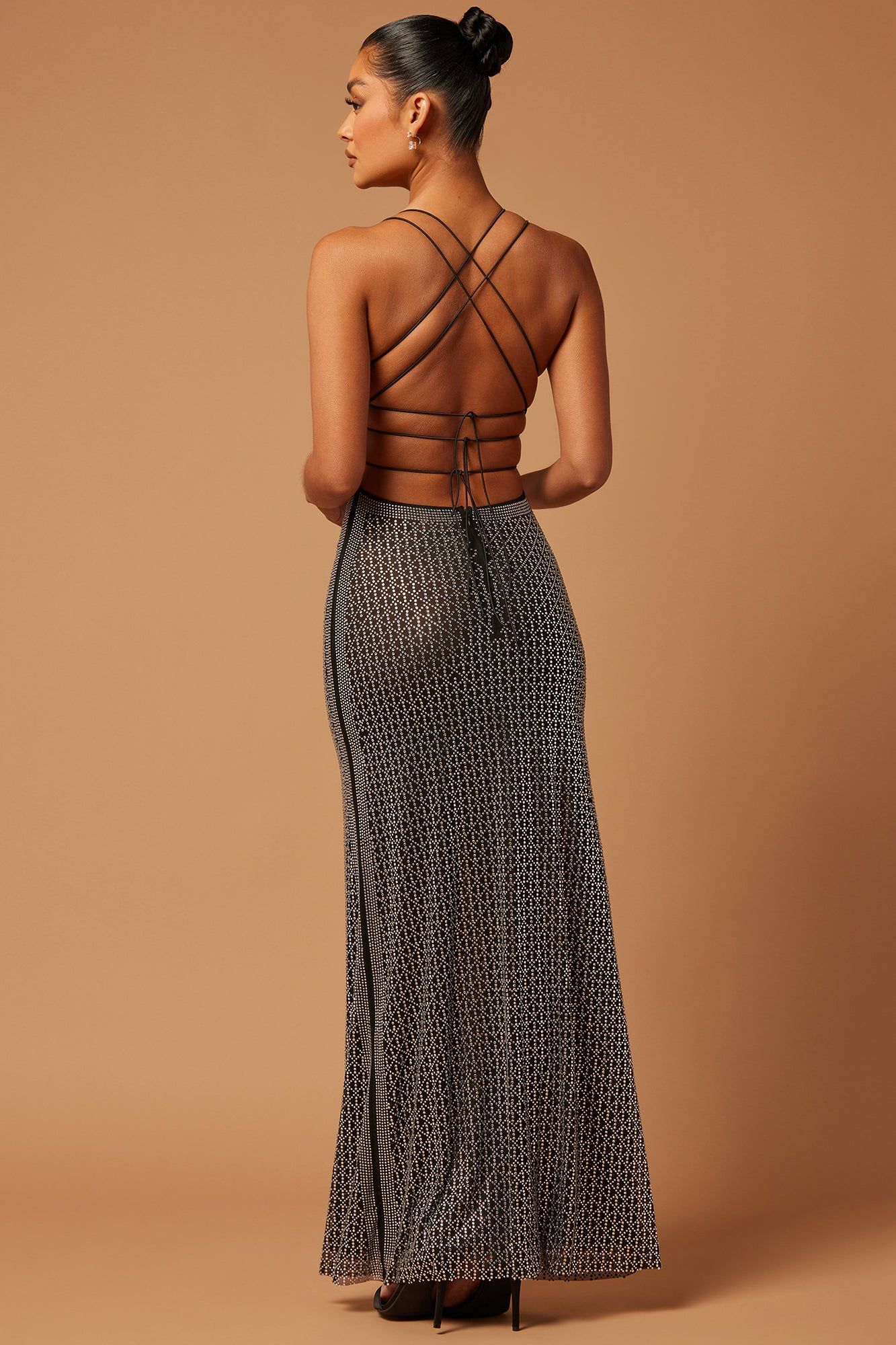 Jordyn Embellished Gown - Black sold by Fashion Nova product image thumbnail 4