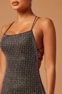 Jordyn Embellished Gown - Black sold by Fashion Nova