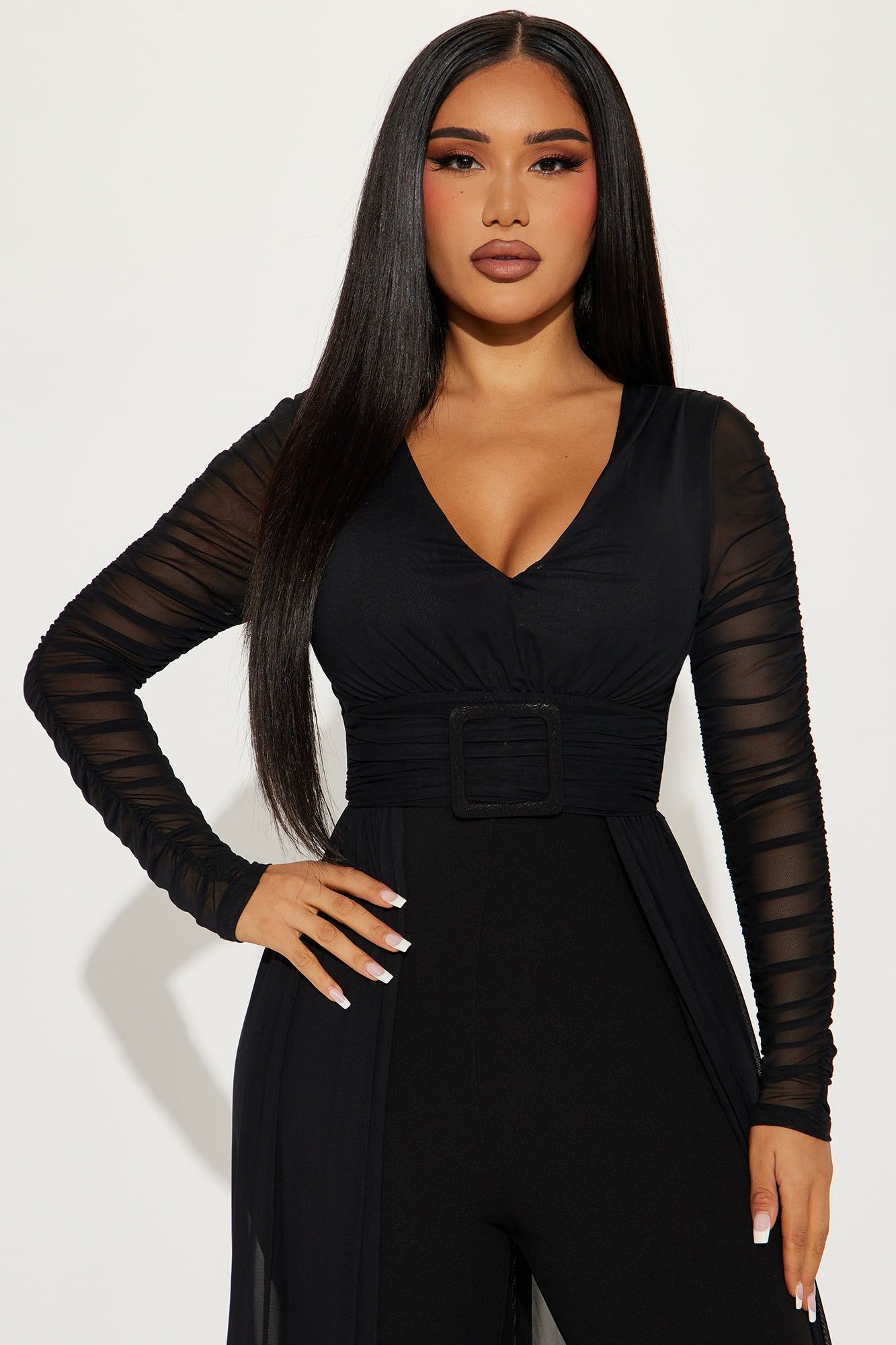 Attention On You Jumpsuit - Black sold by Fashion Nova product image thumbnail 2