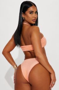 Seas The Day 2 Piece Bikini - Coral sold by Fashion Nova