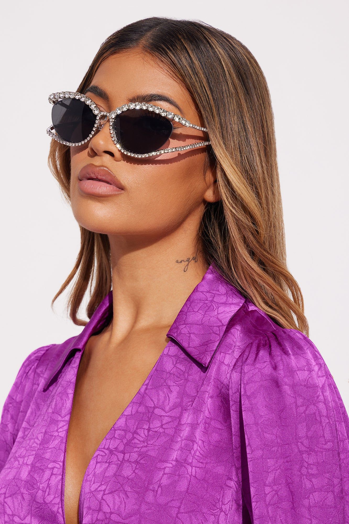 Star Of The Runway Sunglasses - Black sold by Fashion Nova