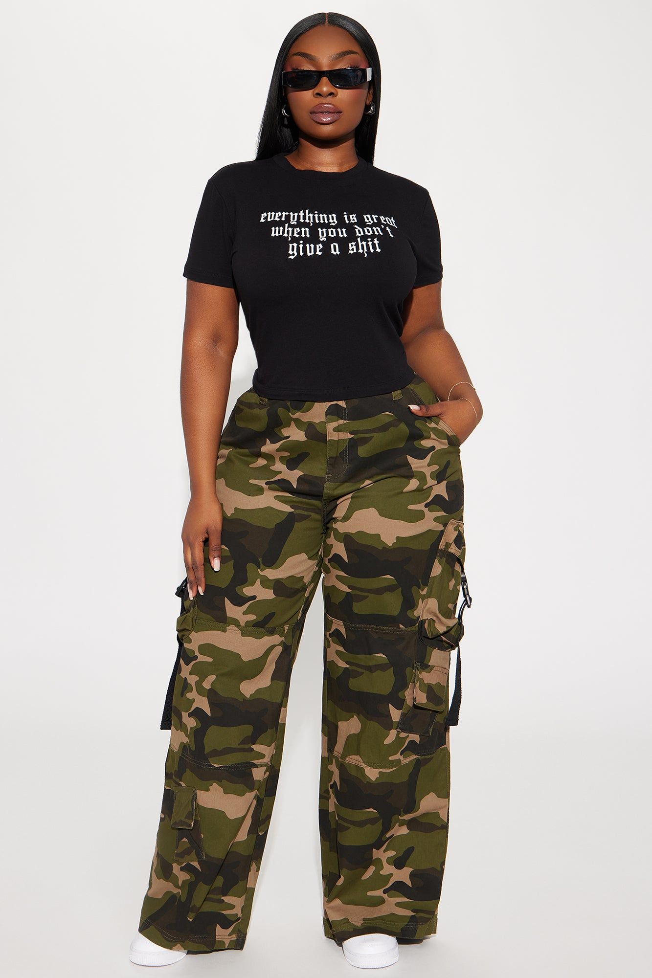 Everything Is Great Tee - Black sold by Fashion Nova product image thumbnail 5