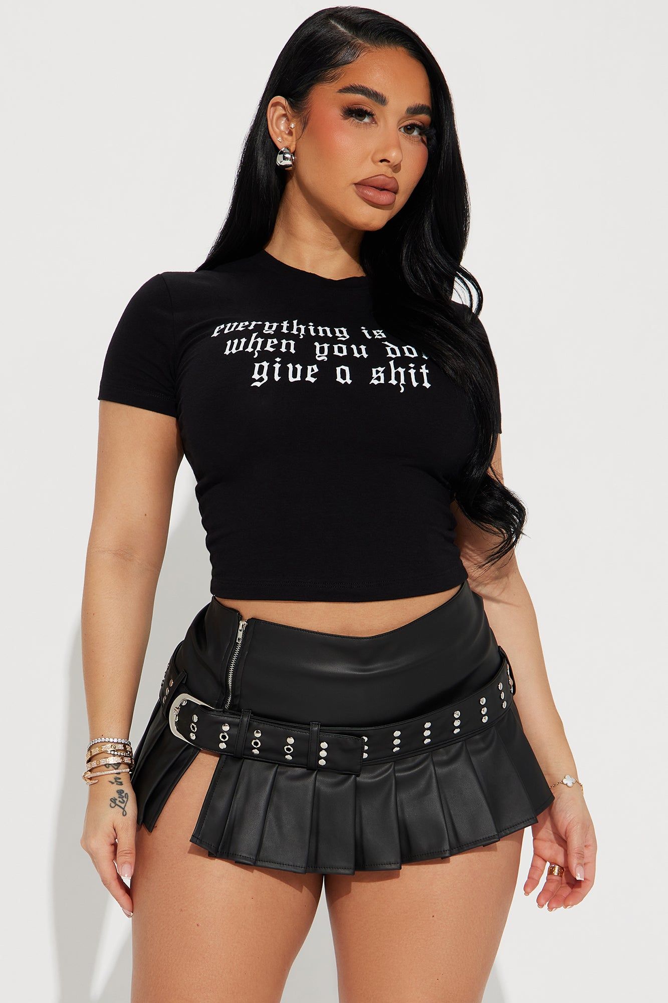 Everything Is Great Tee - Black sold by Fashion Nova
