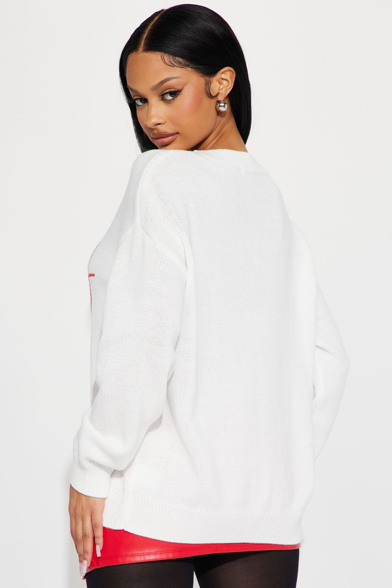 Merry Time Sweater - Off White/combo sold by Fashion Nova product image thumbnail 4