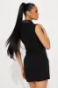 Down to Business Mini Dress - Black sold by Fashion Nova