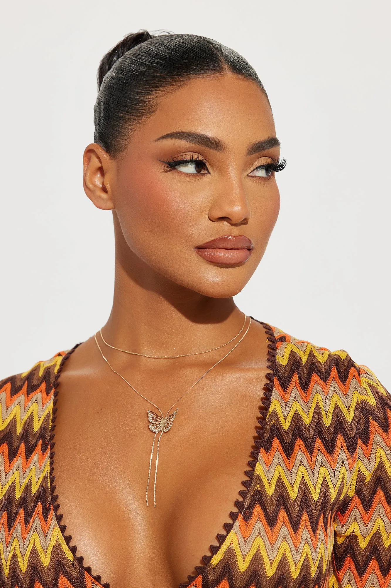 Stay With Me Butterfly Necklace - Gold sold by Fashion Nova product image thumbnail 2