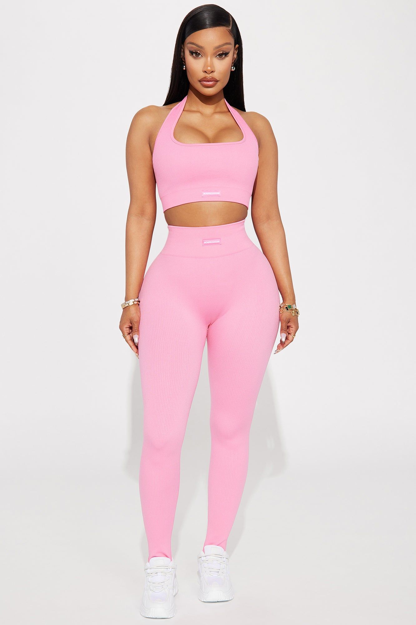 Flexibility Seamless Ribbed Sports Bra - Bubblegum sold by Fashion Nova product image thumbnail 3