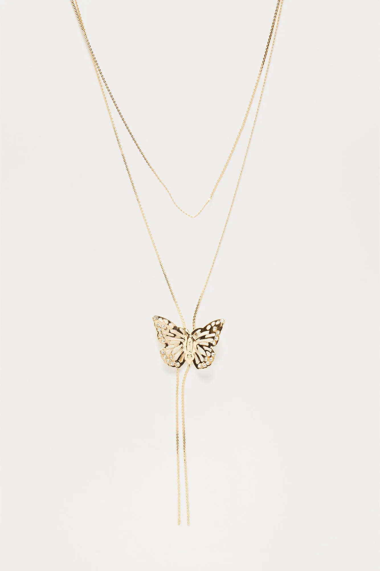 Stay With Me Butterfly Necklace - Gold sold by Fashion Nova product image thumbnail 3