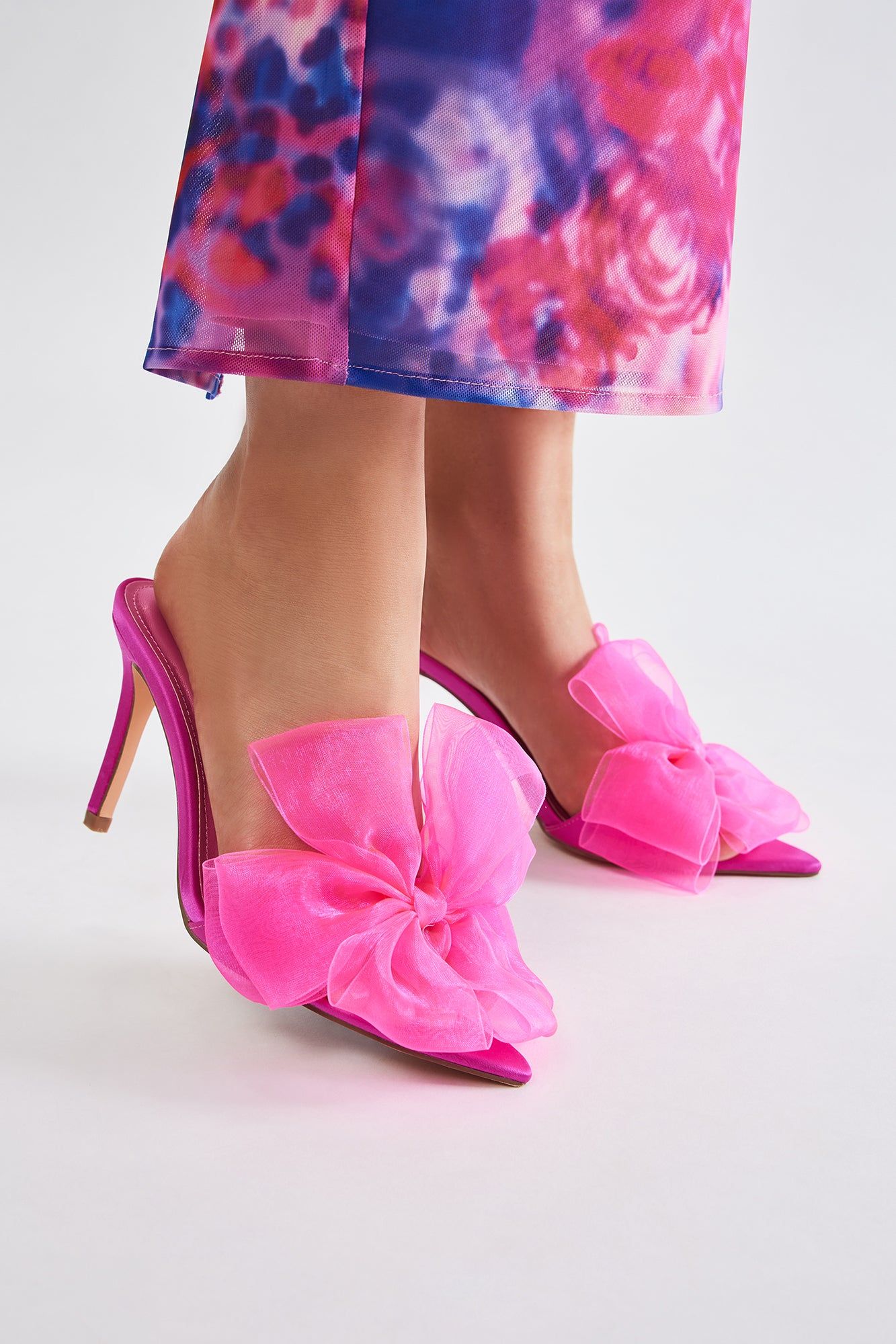A Gift For You Bow Sandals - Pink sold by Fashion Nova product image thumbnail 2