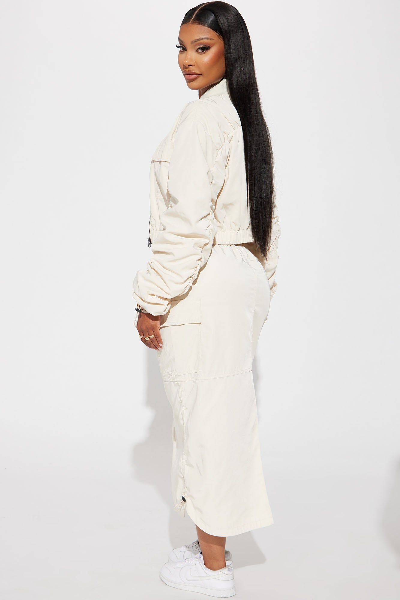 Freya Midi Skirt Set - Cream sold by Fashion Nova product image thumbnail 3