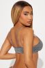 Easy Time Seamless 2 Pack Bras - Grey/combo sold by Fashion Nova