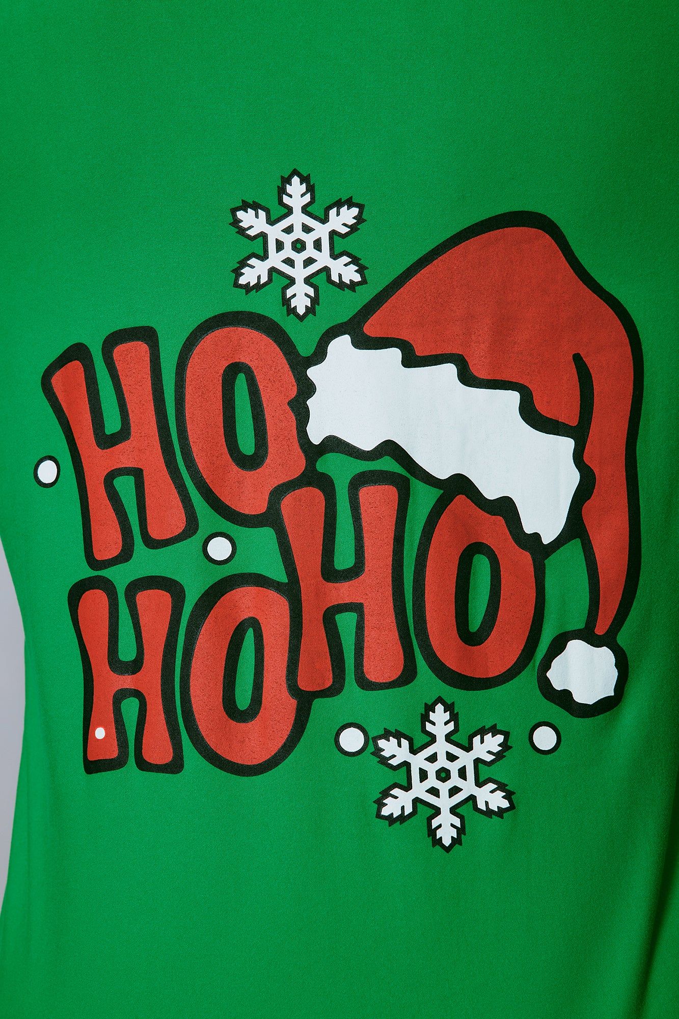 Ho Ho Ho PJ Sleep Shirt - Green sold by Fashion Nova product image thumbnail 4