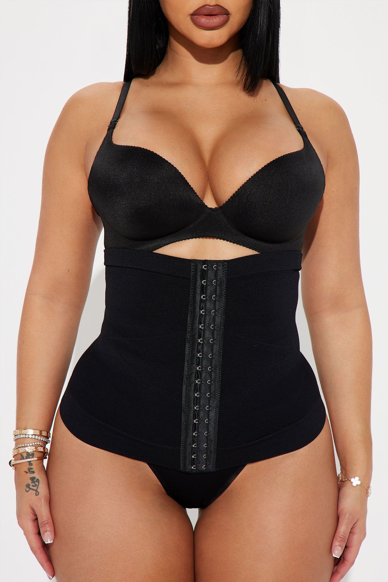 Just Like That Seamless Shapewear Waist Cincher - Black sold by Fashion Nova product image thumbnail 2