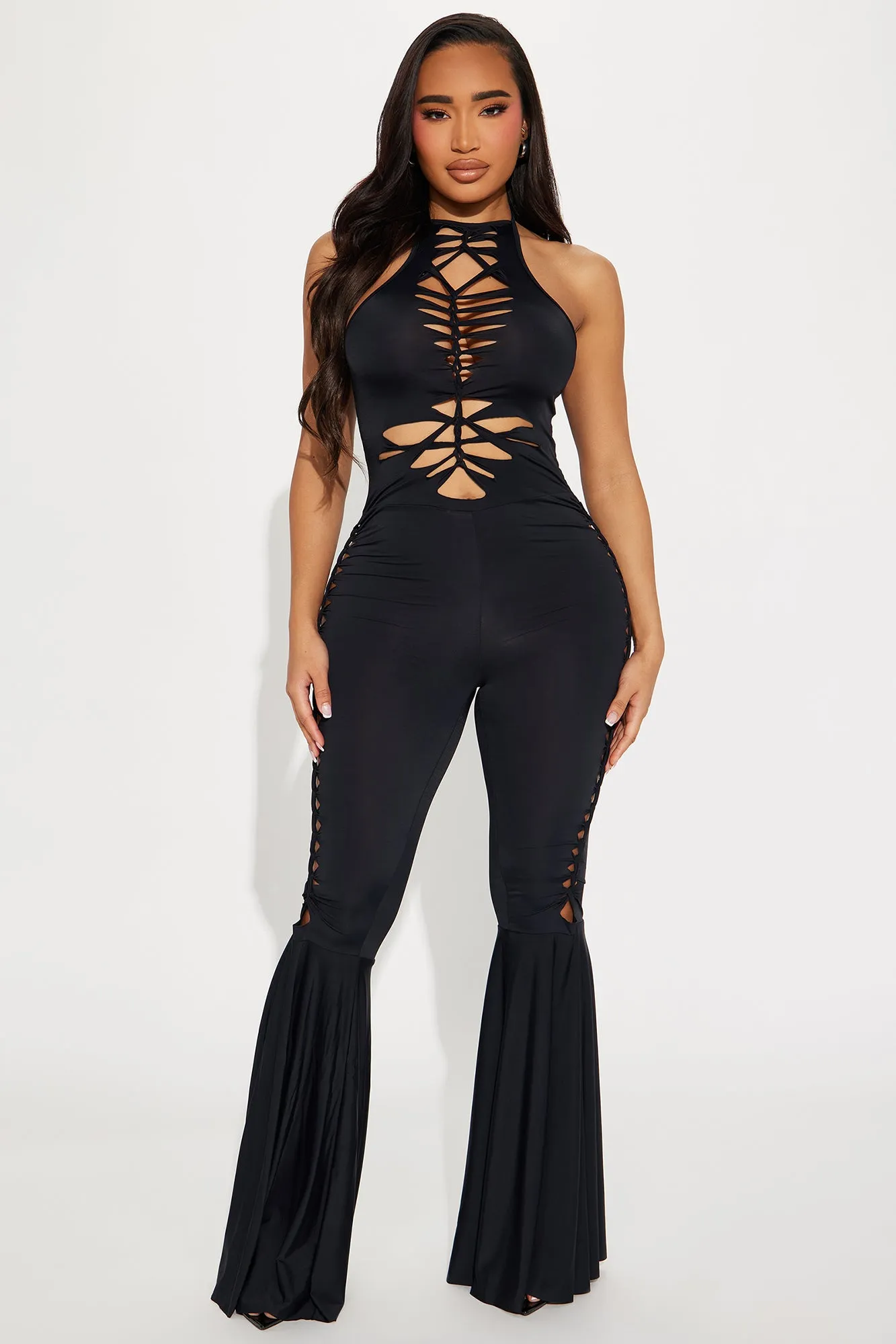 Mention It Again Jumpsuit - Black sold by Fashion Nova