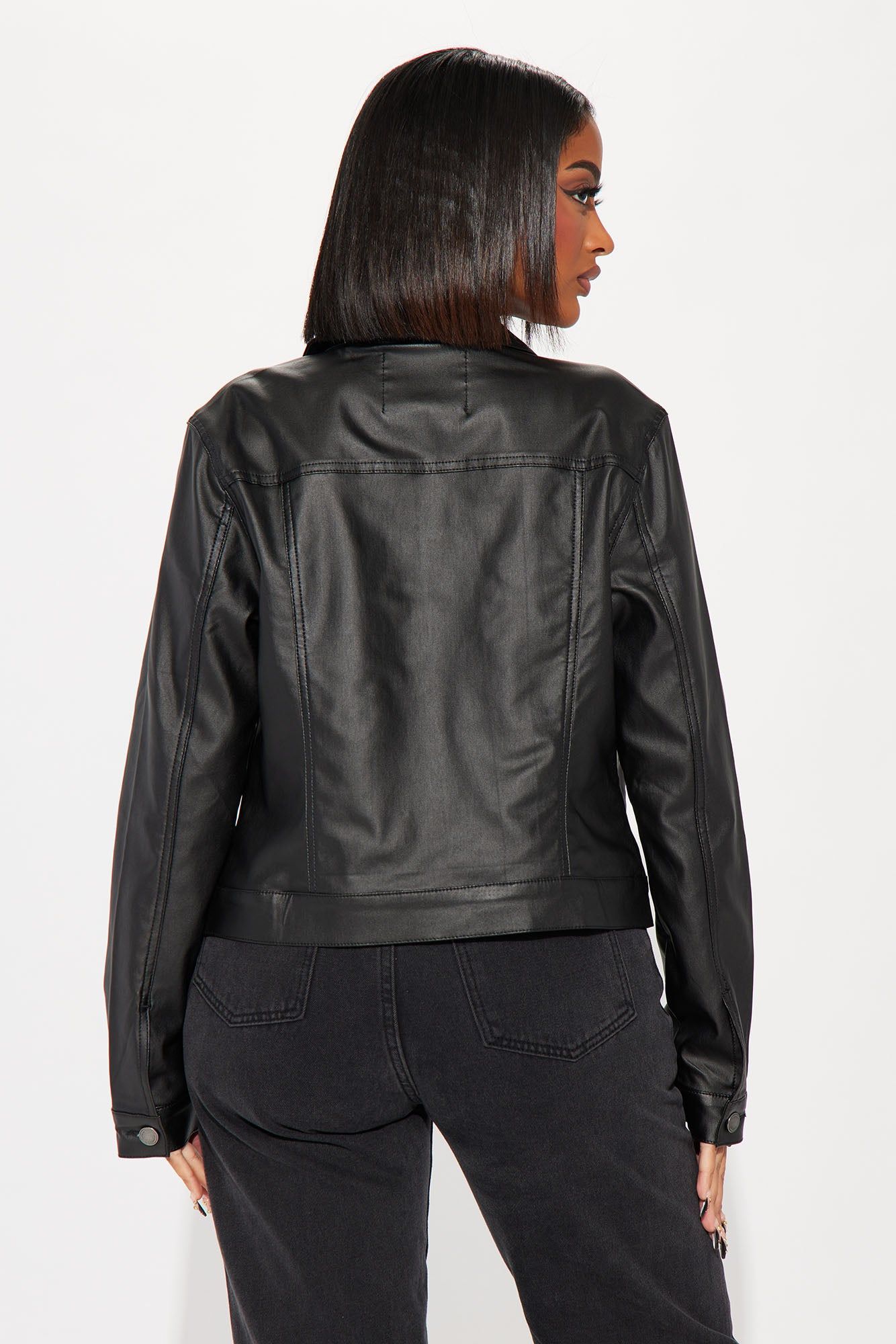 Go Getter Jacket - Black sold by Fashion Nova product image thumbnail 3