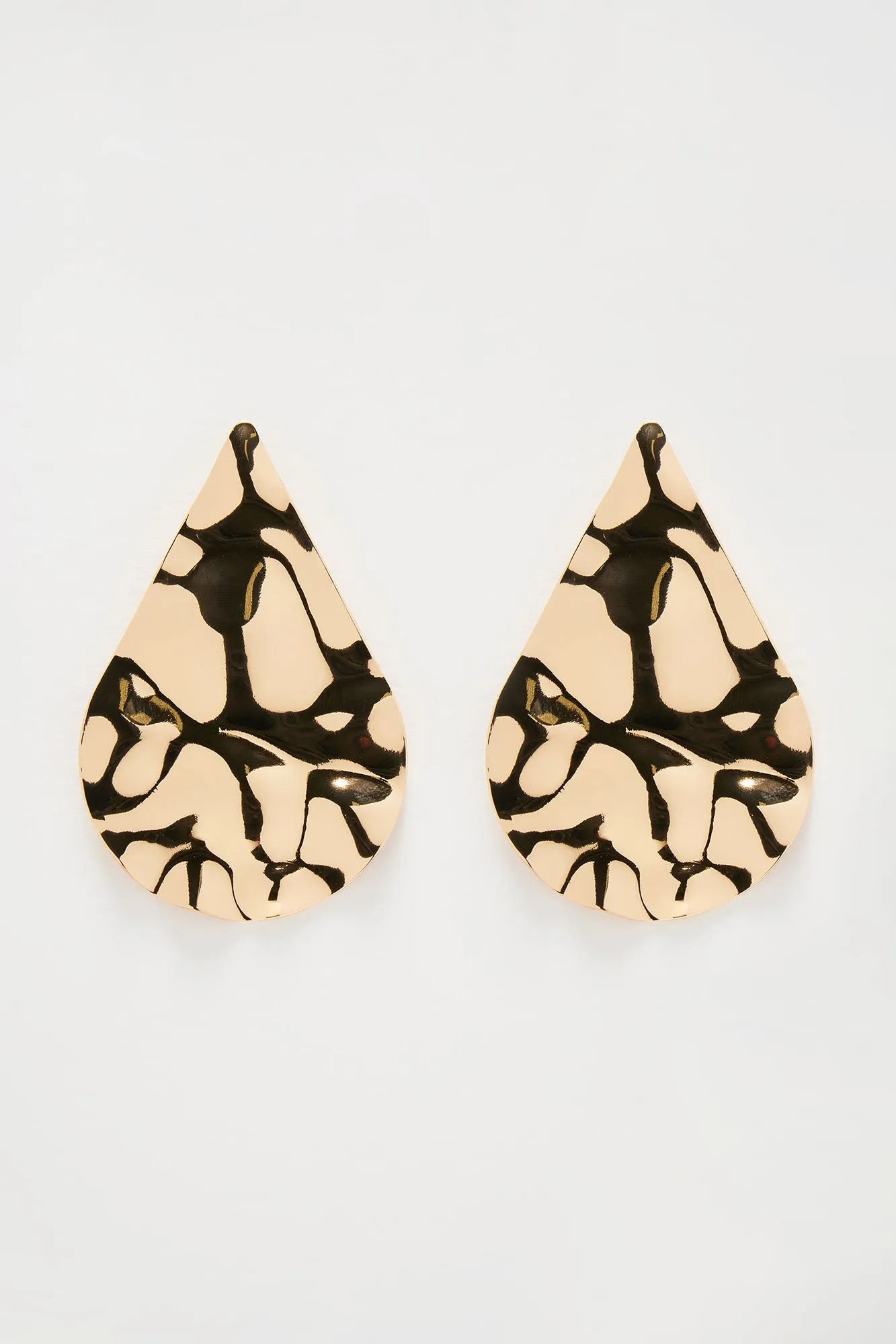 The Edgy Minimalist Earrings - Gold sold by Fashion Nova product image thumbnail 3