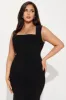 Sydney Low Back Maxi Dress - Black sold by Fashion Nova