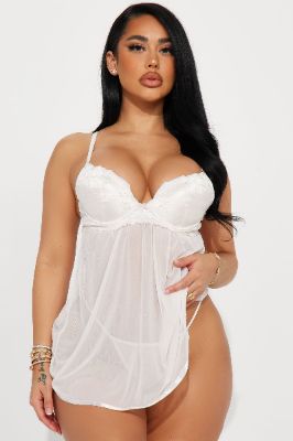 Magical Moments Babydoll - White made by Fashion Nova