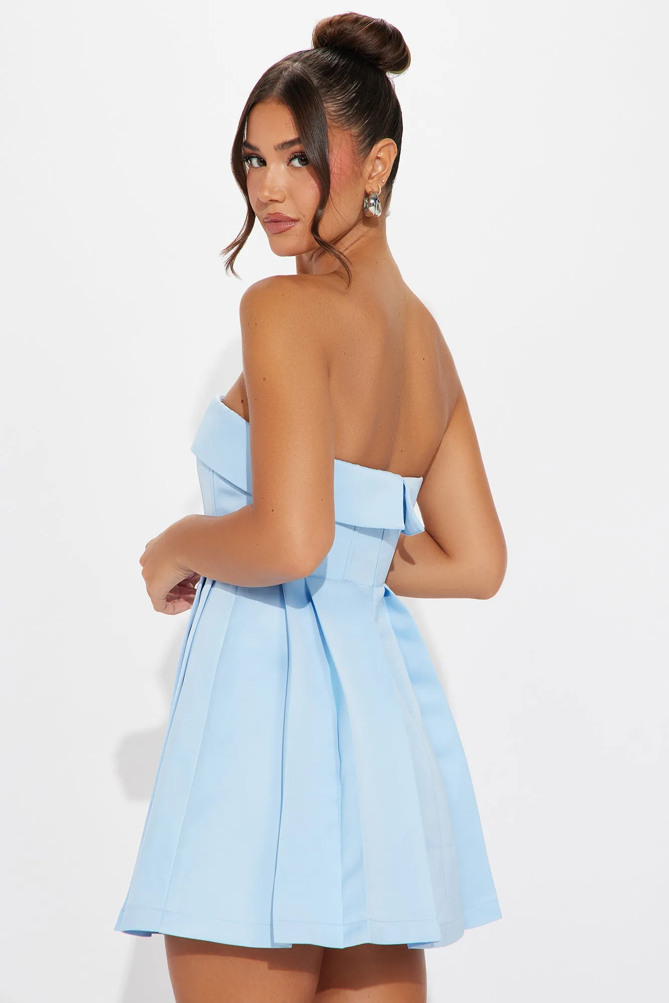 Definitely Darling Mini Dress - Light Blue sold by Fashion Nova product image thumbnail 3