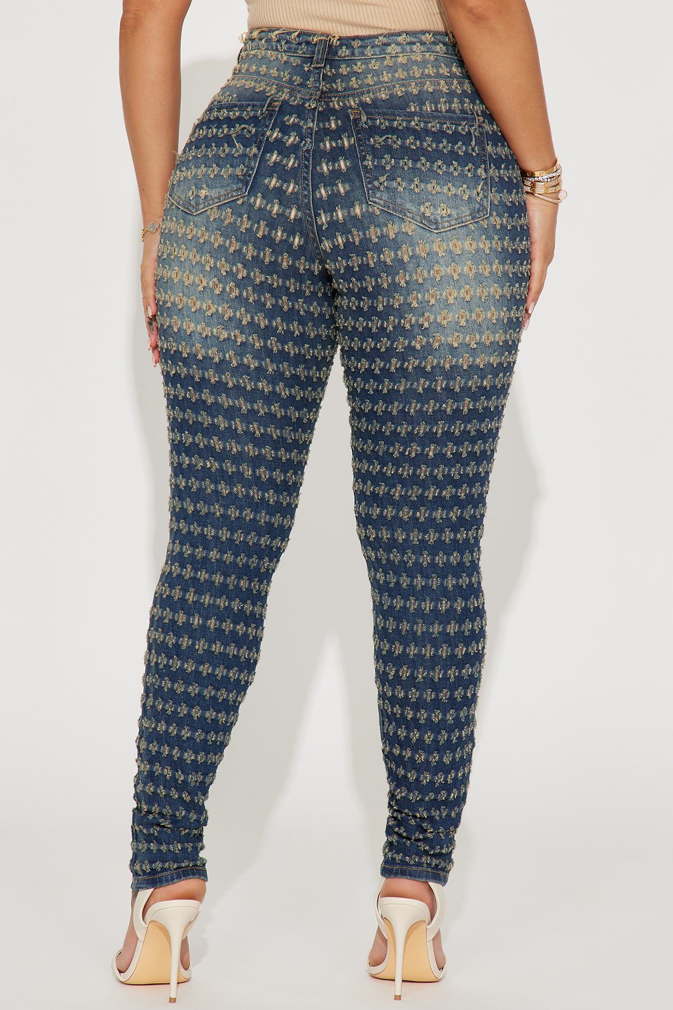 Take Some Time Skinny Jeans - Medium Wash sold by Fashion Nova product image thumbnail 4