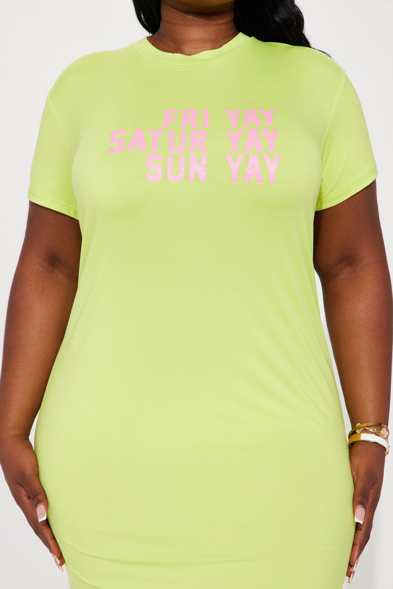 Weekend Ready PJ Sleep Shirt - Lime sold by Fashion Nova product image thumbnail 7