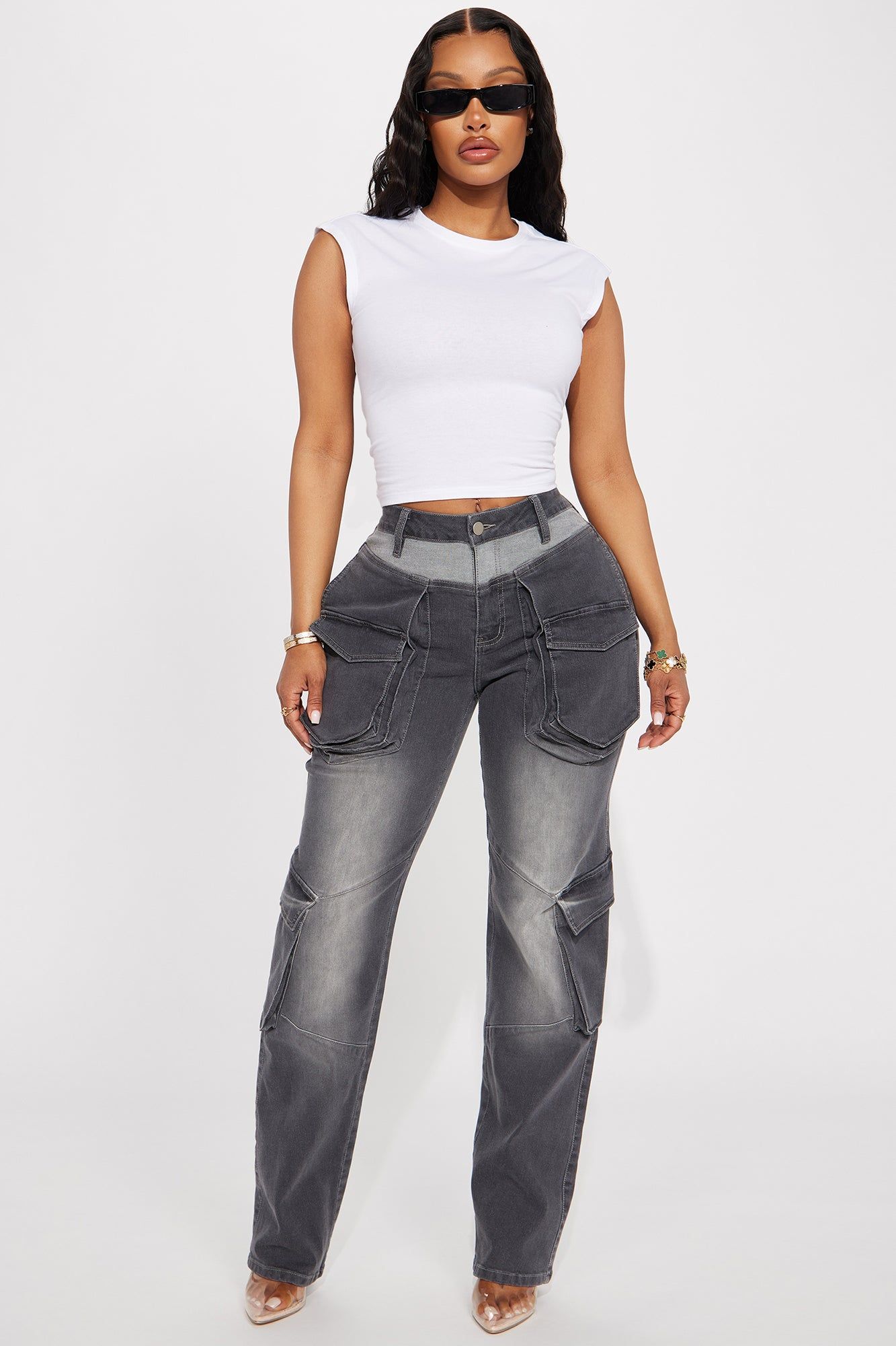 Jaylee Open Back Top - White sold by Fashion Nova product image thumbnail 2