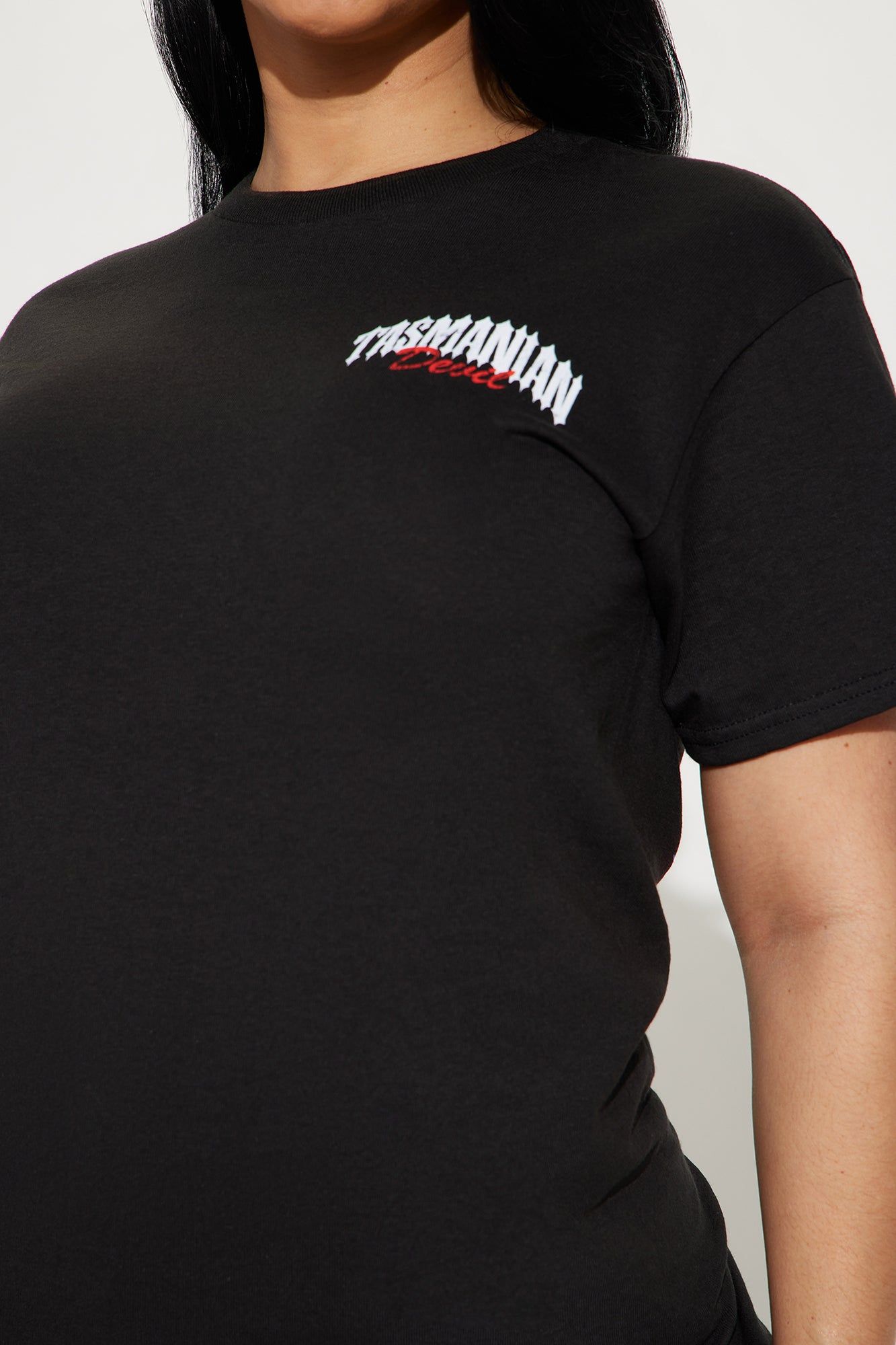 Tasmanian Devil Graphic Tee - Black sold by Fashion Nova product image thumbnail 4