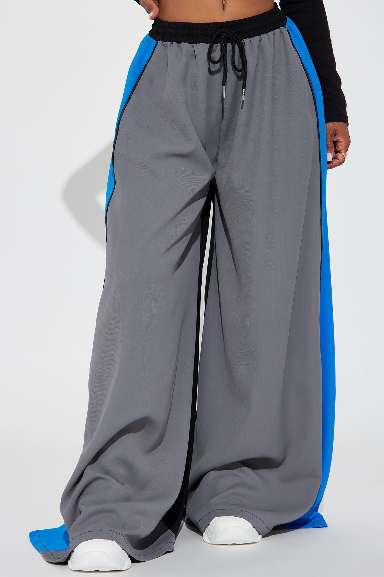 Outta My Way Wide Leg Pant - Grey/Blue sold by Fashion Nova product image thumbnail 2