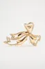 Saturday In The Museum Claw Clip - Gold sold by Fashion Nova