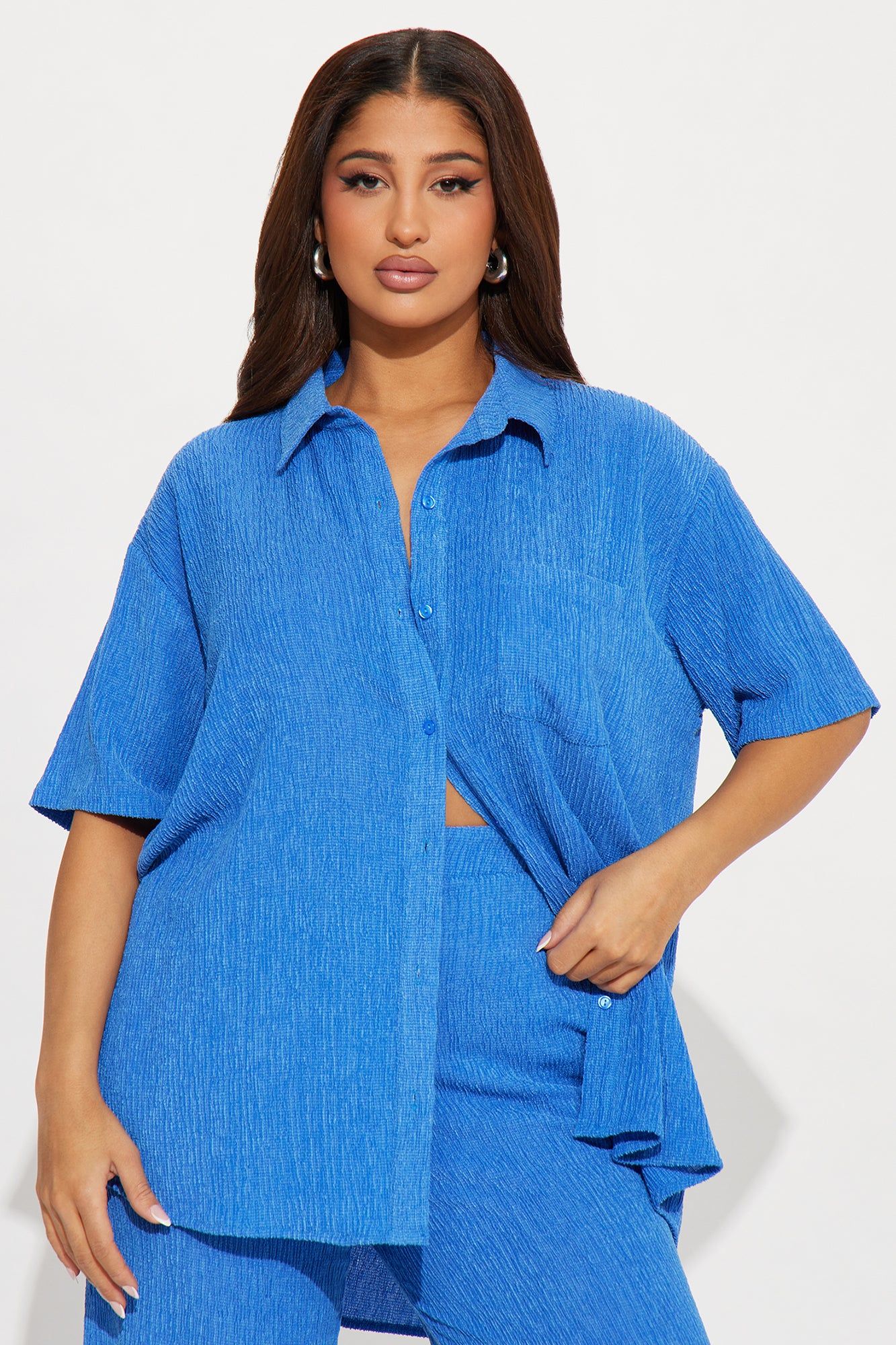 Vacay Vibes Pant Set - Blue sold by Fashion Nova product image thumbnail 2