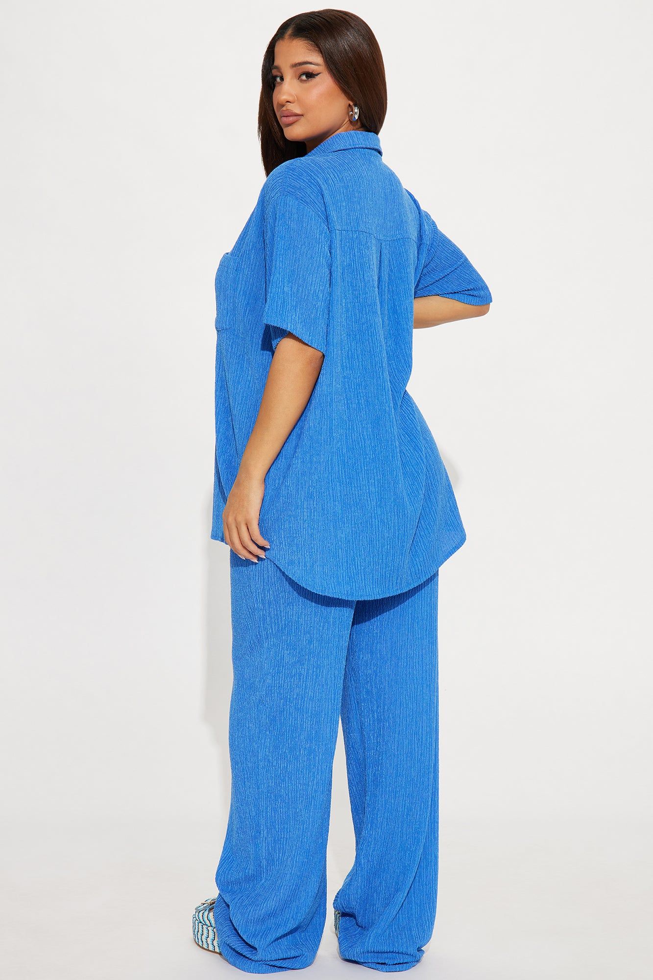 Vacay Vibes Pant Set - Blue sold by Fashion Nova product image thumbnail 3