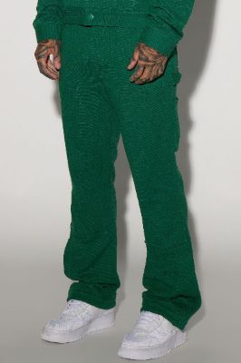 Jordan Textured Carpenter Pants - Green sold by Fashion Nova