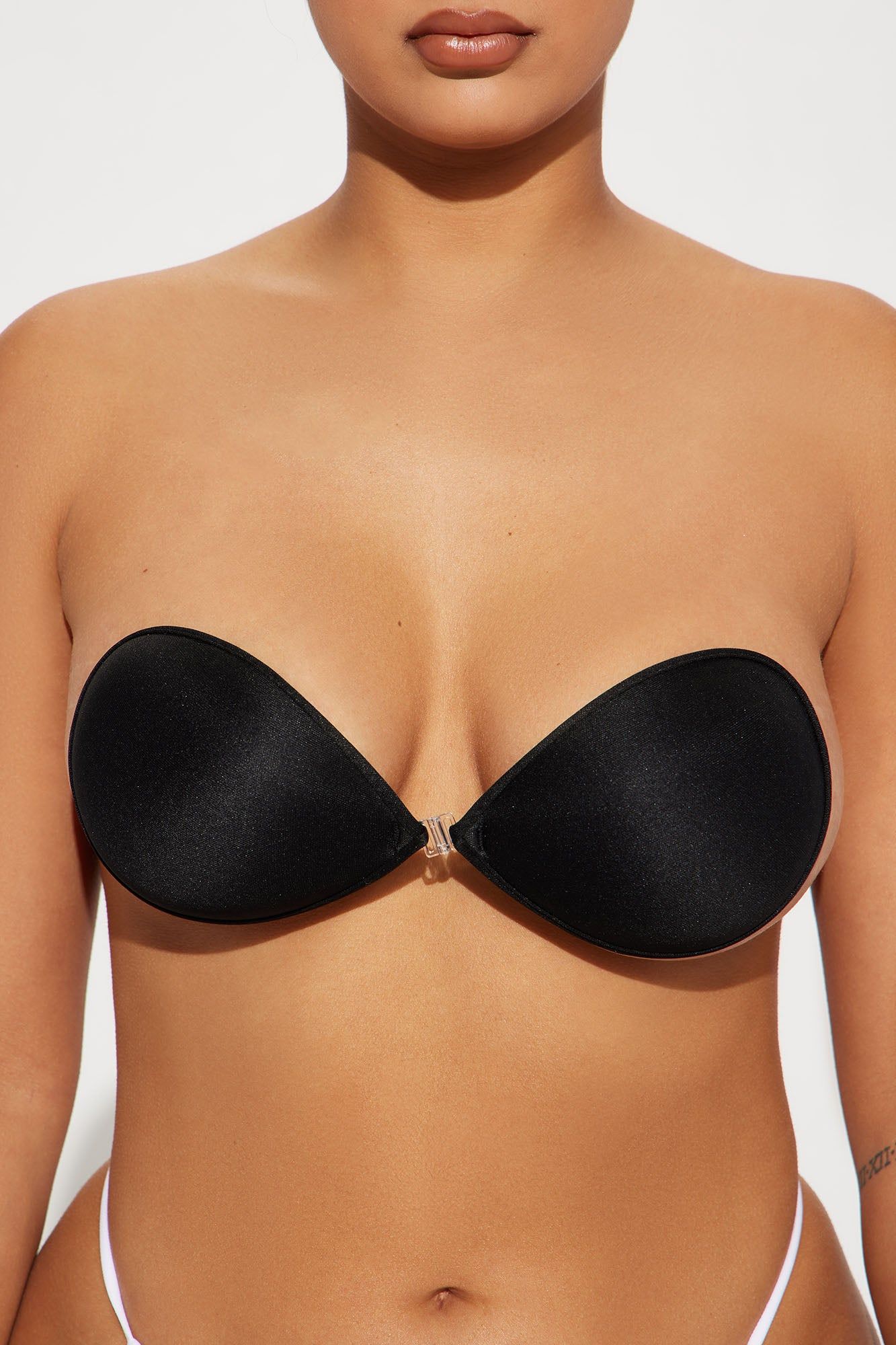 Stick To Me Cloth Sticky Bra - Black sold by Fashion Nova