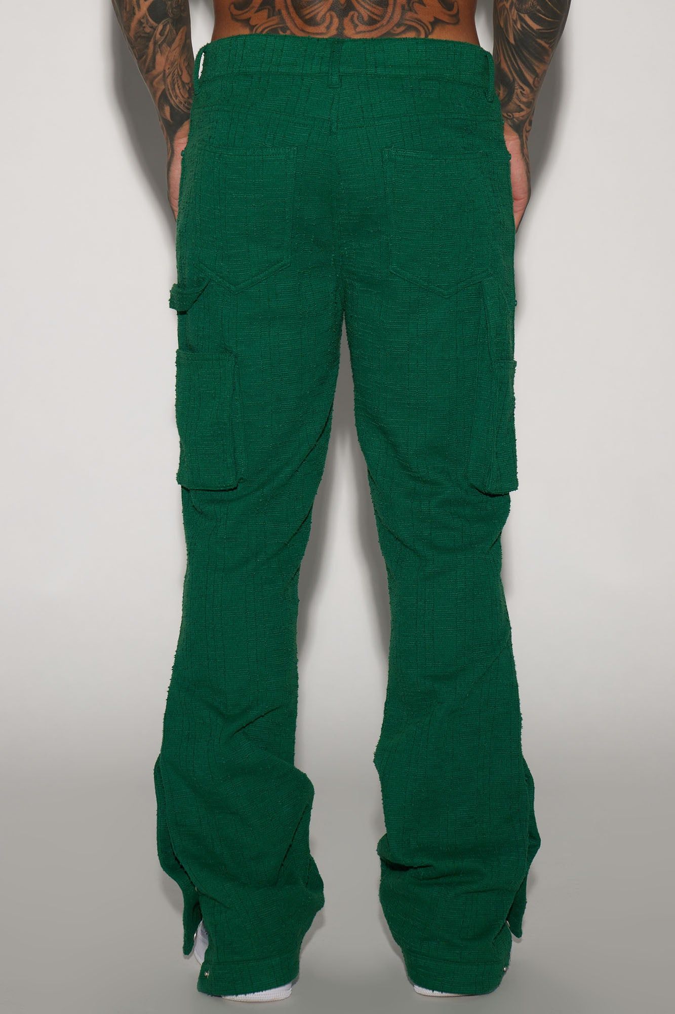 Jordan Textured Carpenter Pants - Green sold by Fashion Nova product image thumbnail 5