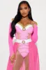 Sleepy Princess 2 Piece Costume Set - Pink/combo sold by Fashion Nova
