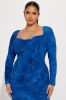 Leah Maxi Dress - Blue sold by Fashion Nova