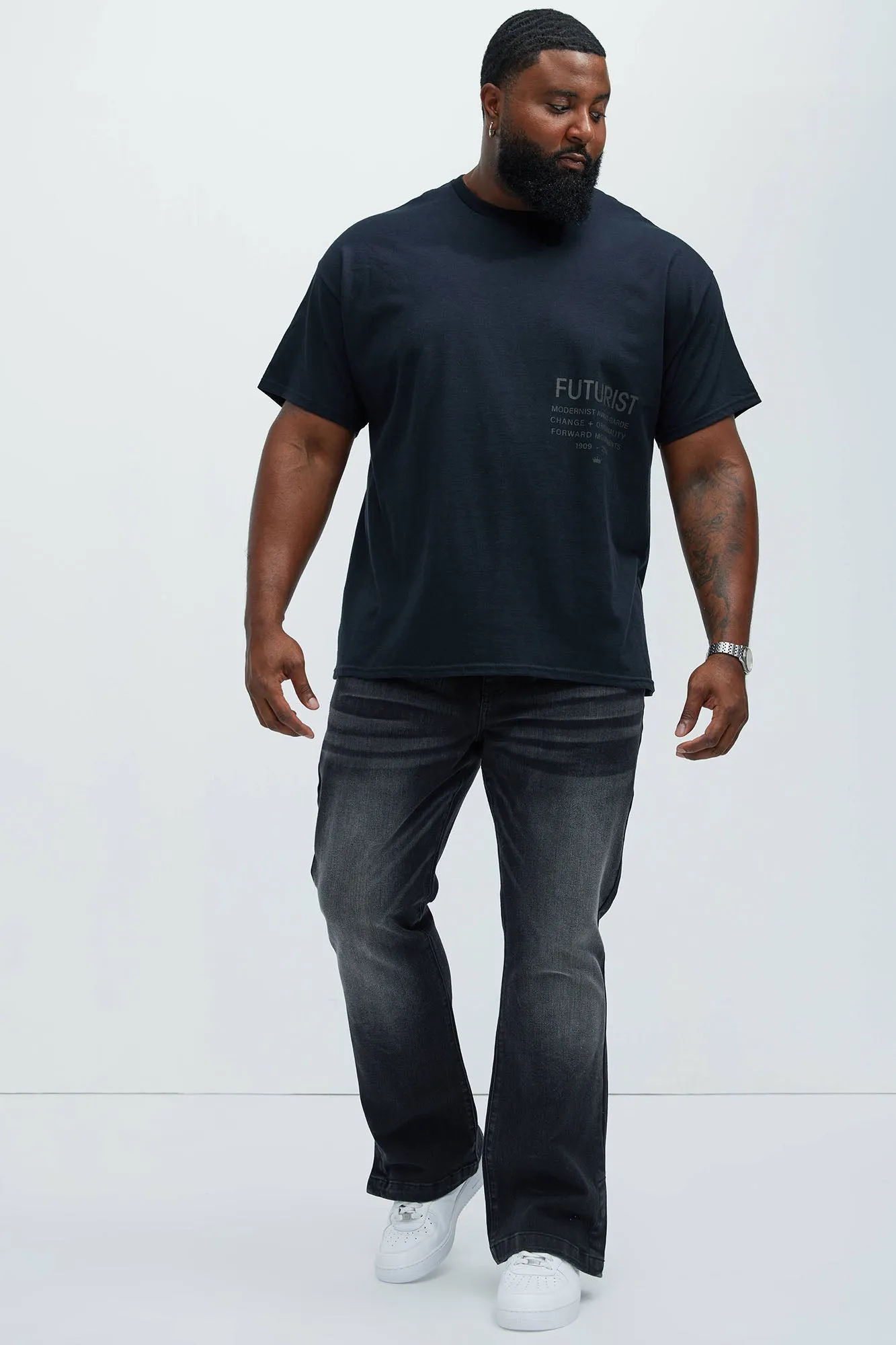 Futurist Short Sleeve Tee - Black sold by Fashion Nova product image thumbnail 5