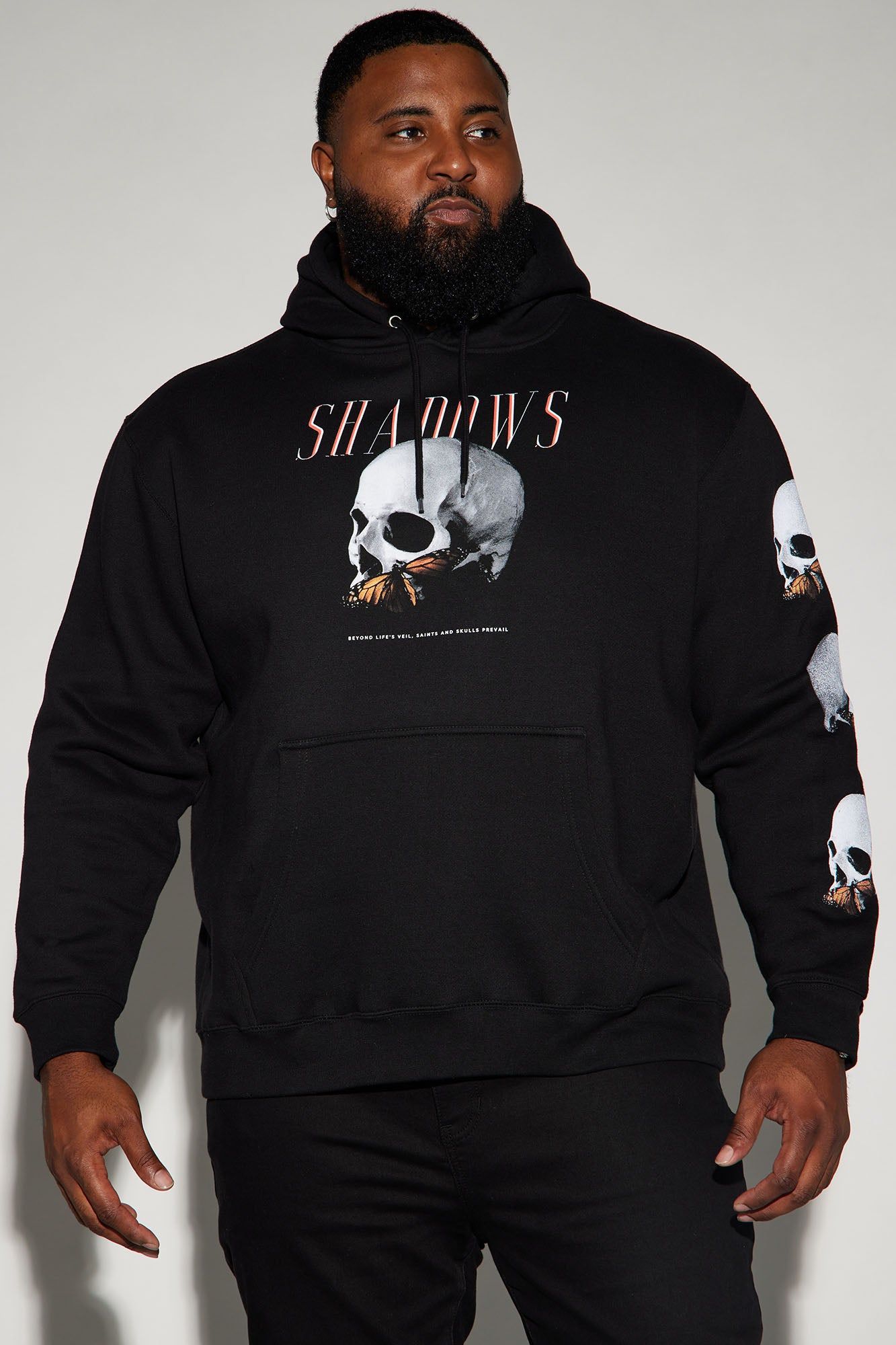 Shadow Saints Hoodie - Black sold by Fashion Nova product image thumbnail 5