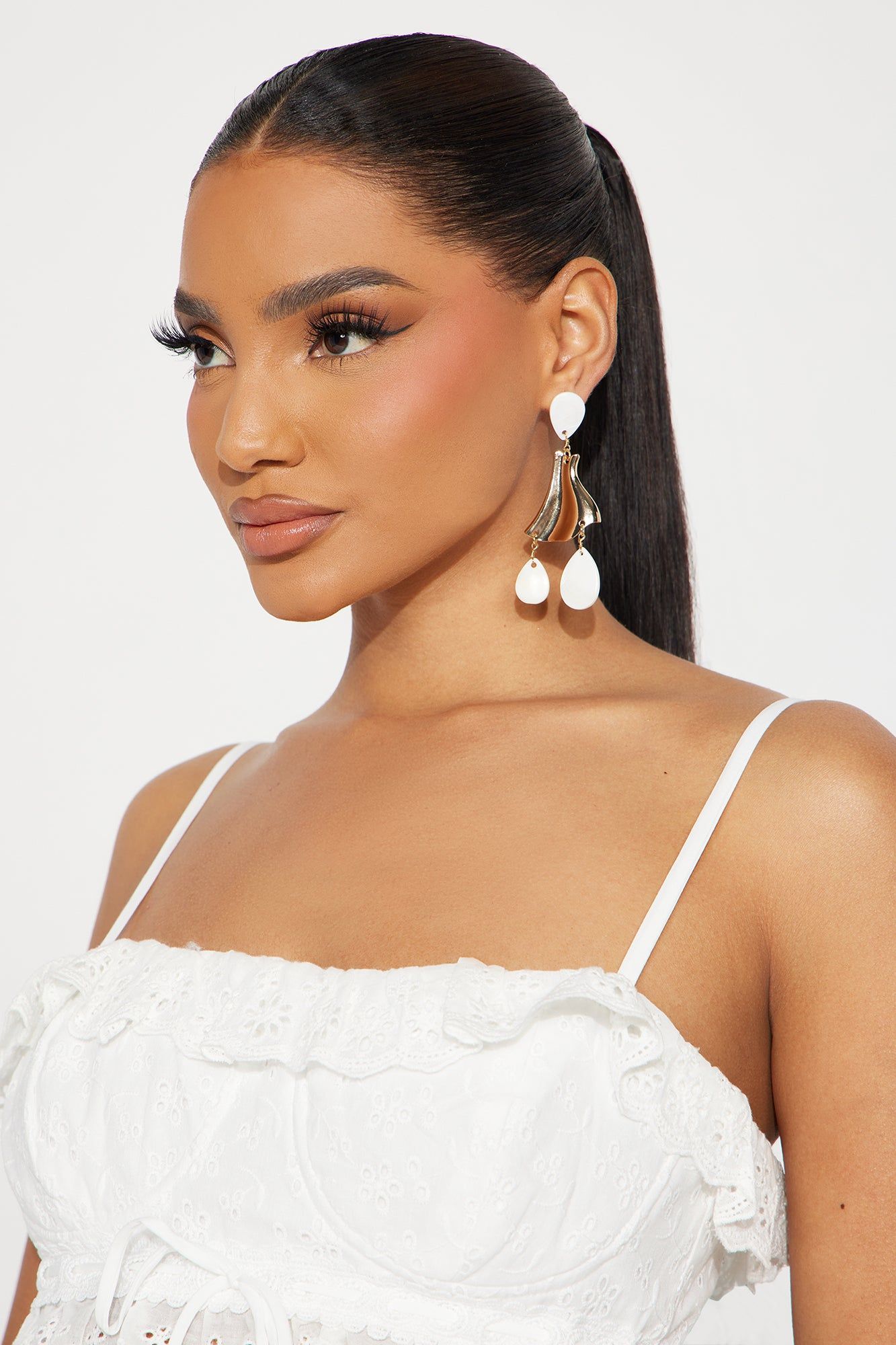 Watching Sunsets Earrings - Gold sold by Fashion Nova product image thumbnail 2