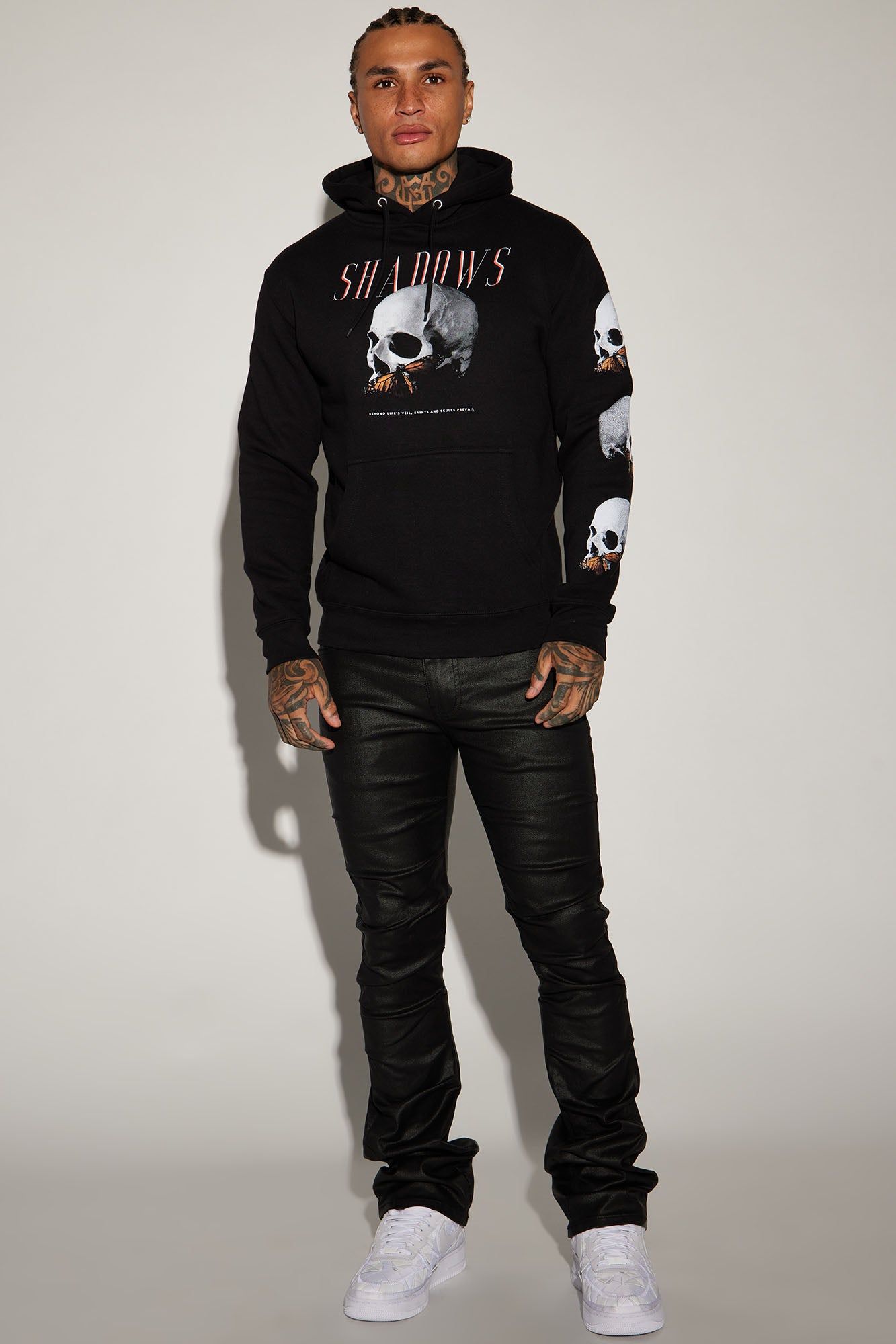 Shadow Saints Hoodie - Black sold by Fashion Nova product image thumbnail 2