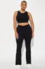Pilates Girl Active Flare Pant - Black sold by Fashion Nova
