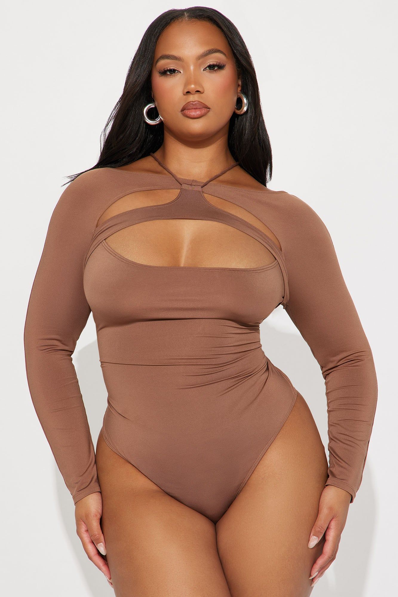 Do What I Want Bodysuit - Mocha sold by Fashion Nova product image thumbnail 5