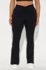 Pilates Girl Active Flare Pant - Black sold by Fashion Nova