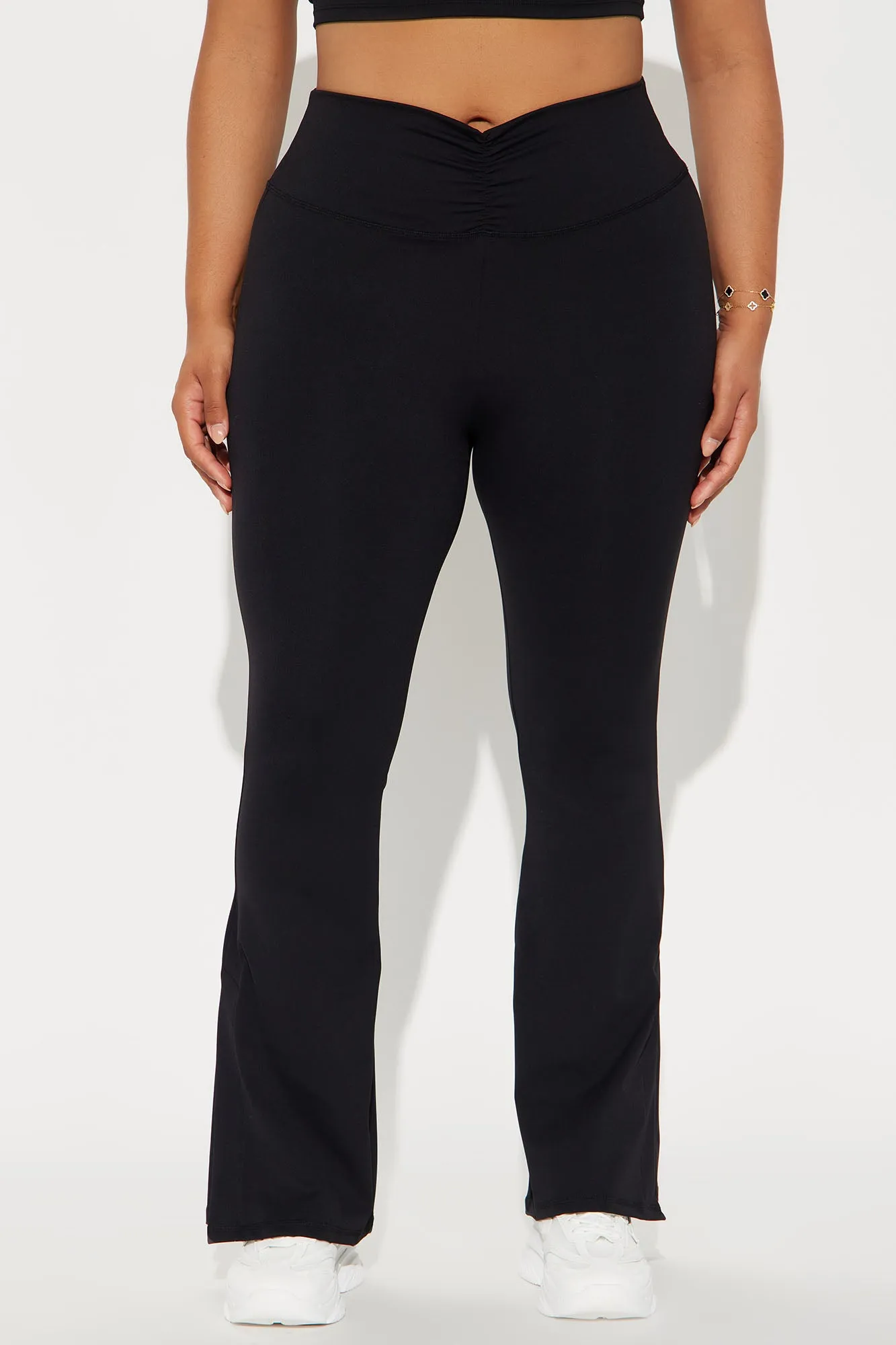 Pilates Girl Active Flare Pant - Black sold by Fashion Nova product image thumbnail 5