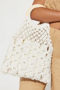 Sandy Days Tote Bag - Ivory sold by Fashion Nova