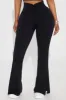 Pilates Girl Active Flare Pant - Black sold by Fashion Nova