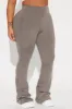 Break A Sweat Active Yoga Pant - Charcoal sold by Fashion Nova