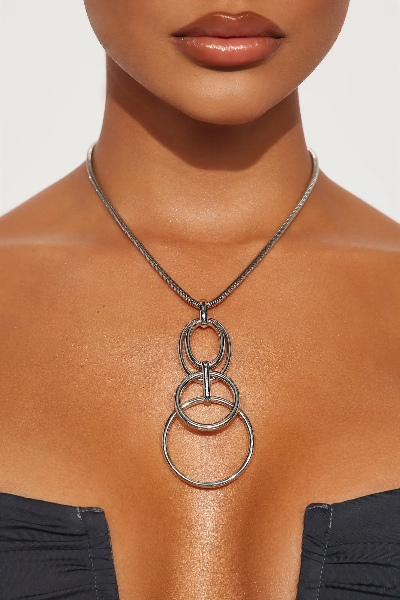 In My Space Necklace - Silver sold by Fashion Nova